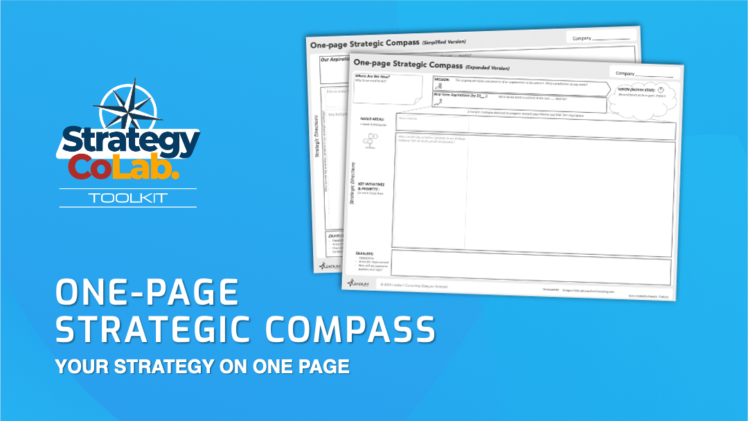 One-Page Strategic Compass